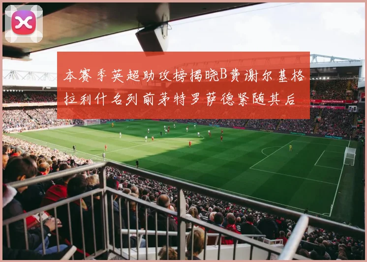 本赛季英超助攻榜揭晓B费谢尔基格拉利什名列前茅特罗萨德紧随其后